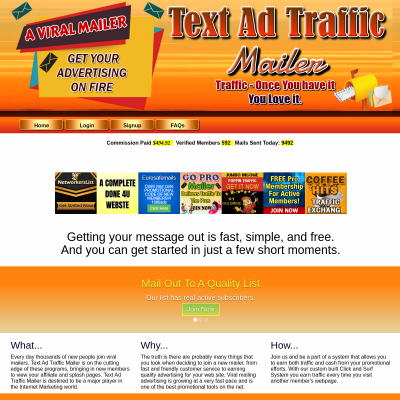 Text Ad Traffic